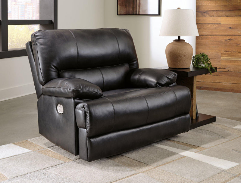 Ashley Furniture Mountainous Living Room Set with plush sofas and armchairs, featuring a cozy, mountain-inspired design.