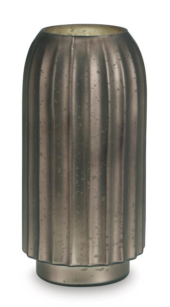 Ashley Furniture Briarcott Vase, decorative ceramic vase with intricate design, suitable for tabletop display.