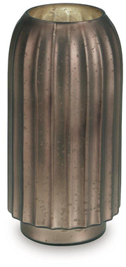 Elegant Briarcott Vase by Ashley Furniture with a glossy finish, perfect for modern home decor display.
