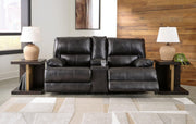 Ashley Furniture Mountainous Living Room Set featuring plush sofas and armchairs with mountain-inspired design details.