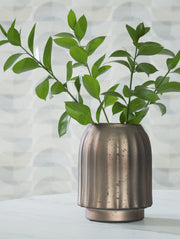 Ashley Furniture Briarcott Vase featuring a sleek, elegant design suitable for home décor display.