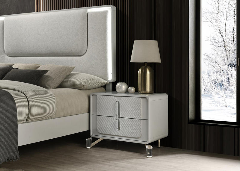 King Bed Frame - Dresser - Mirror - Chest - Nightstand