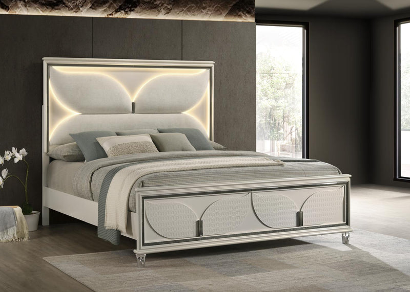 King Bed Frame - Dresser - Mirror - Chest - Nightstand