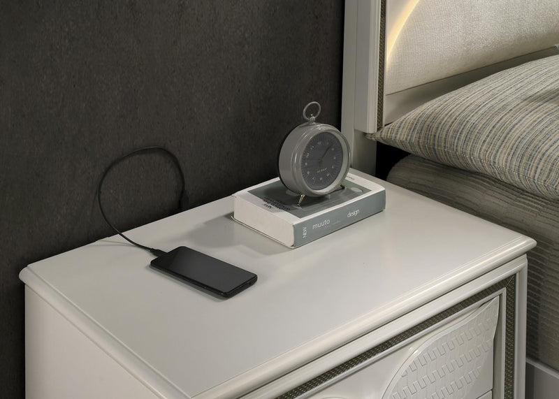 King Bed Frame - Dresser - Mirror - Chest - Nightstand