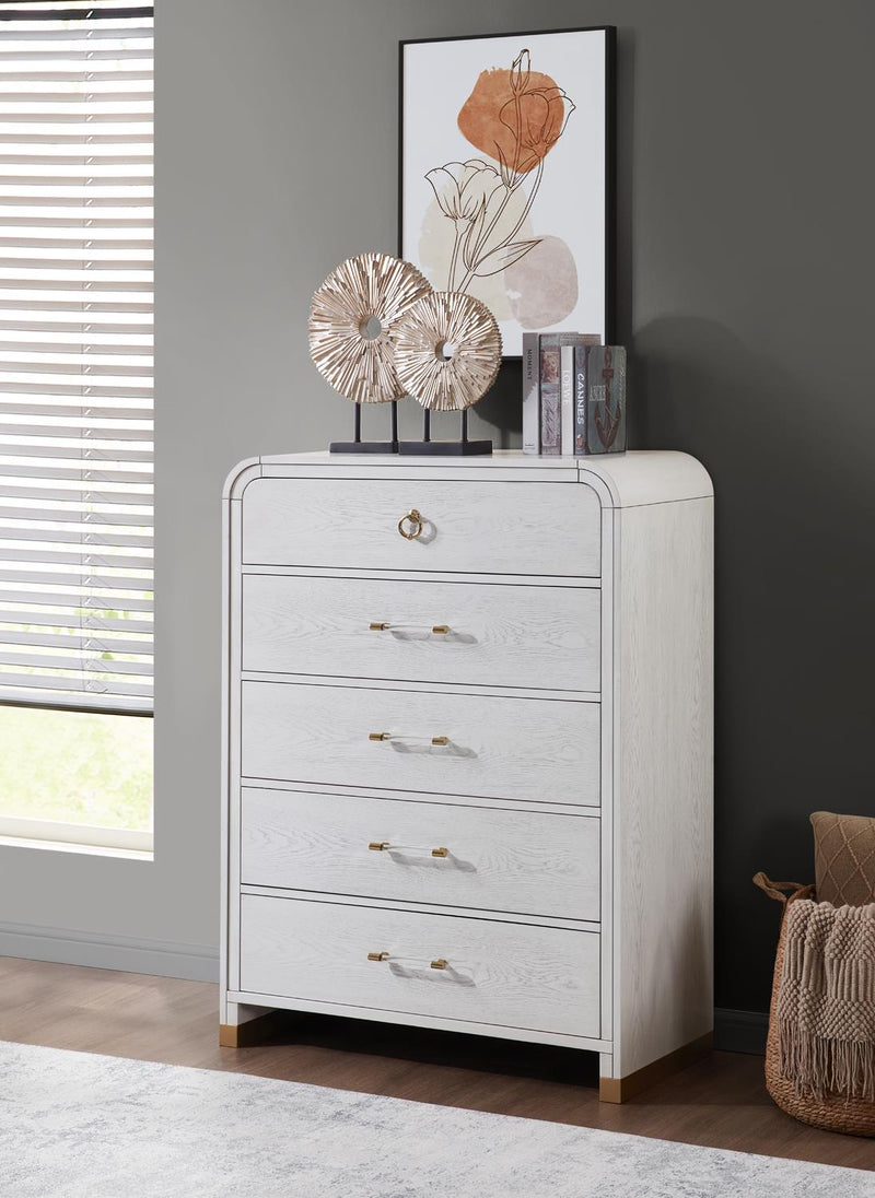 King Bed Frame - Dresser - Mirror - Chest - Nightstand
