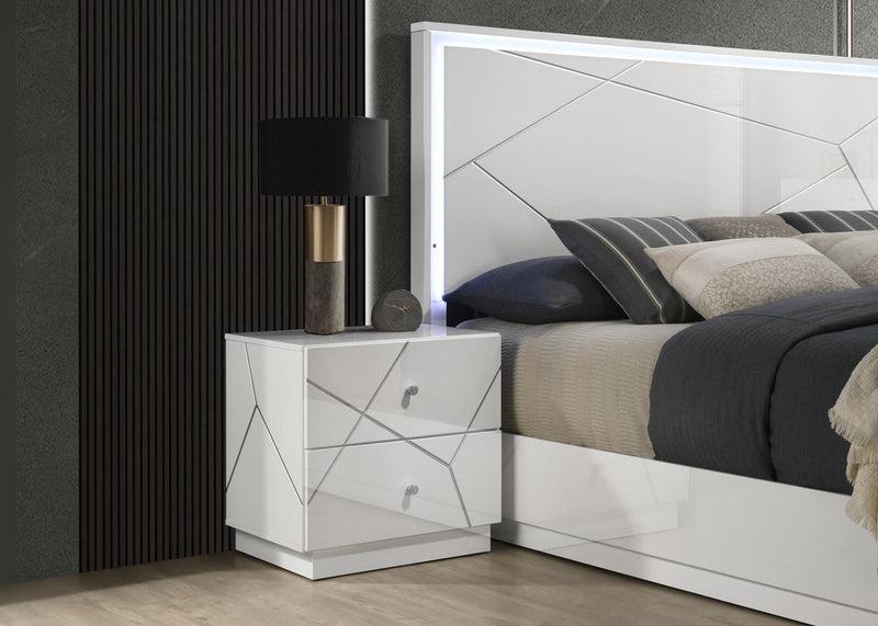 White Led Mirror
