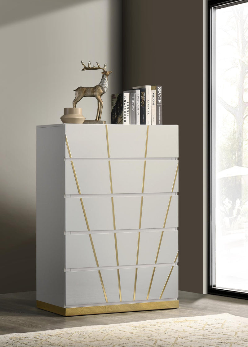 King Bed - Dresser - Mirror