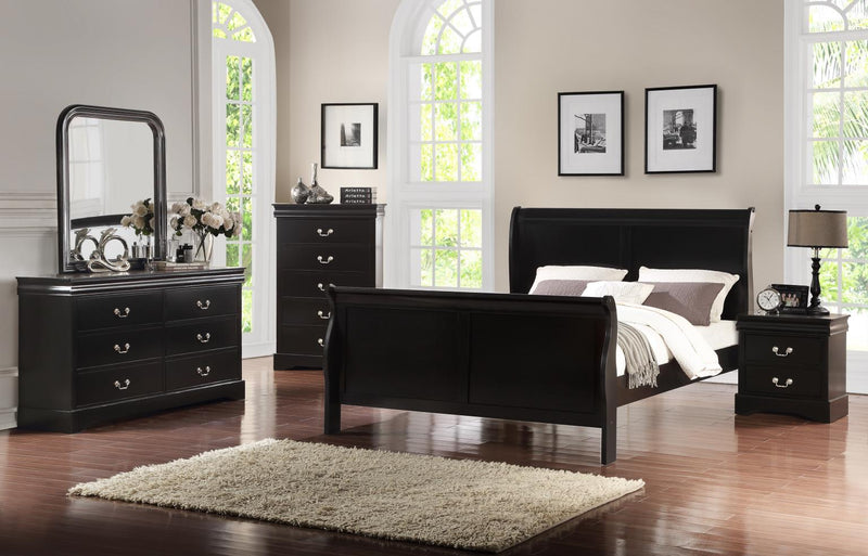 King Bed Frame - Dresser - Mirror - Chest - Nightstand