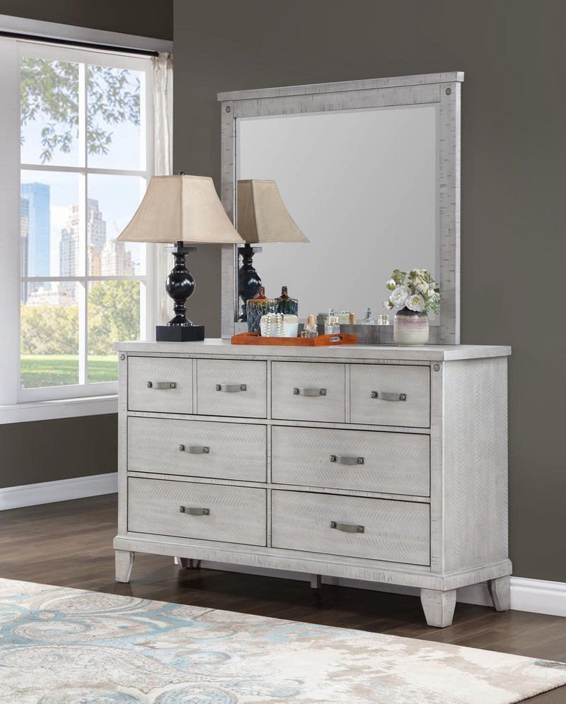 B250 Rustic Gray Dresser