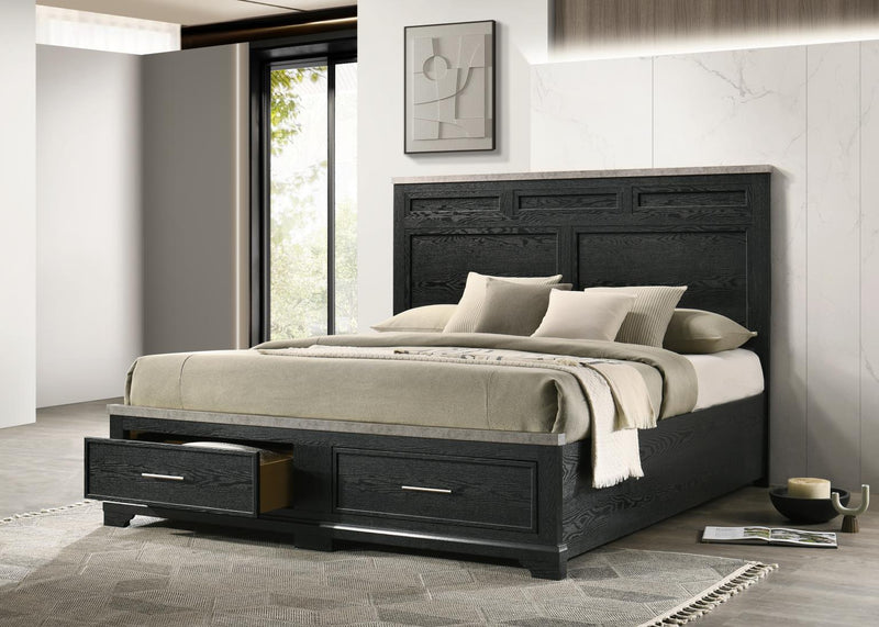 Black Queen Bed