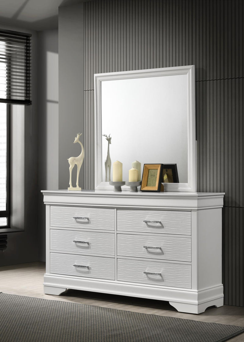 B396 White Dresser