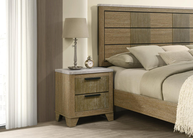 King Bed Frame - Dresser - Mirror - Chest - Nightstand