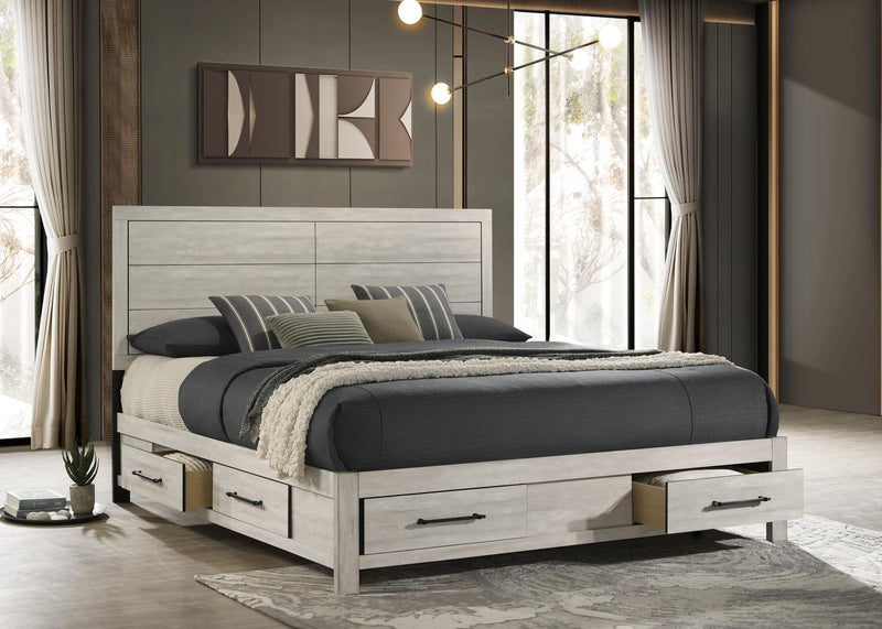 King Bed Frame - Dresser - Mirror - Chest - Nightstand