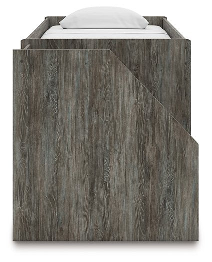 Frandern Loft Bed with Drawer Storage