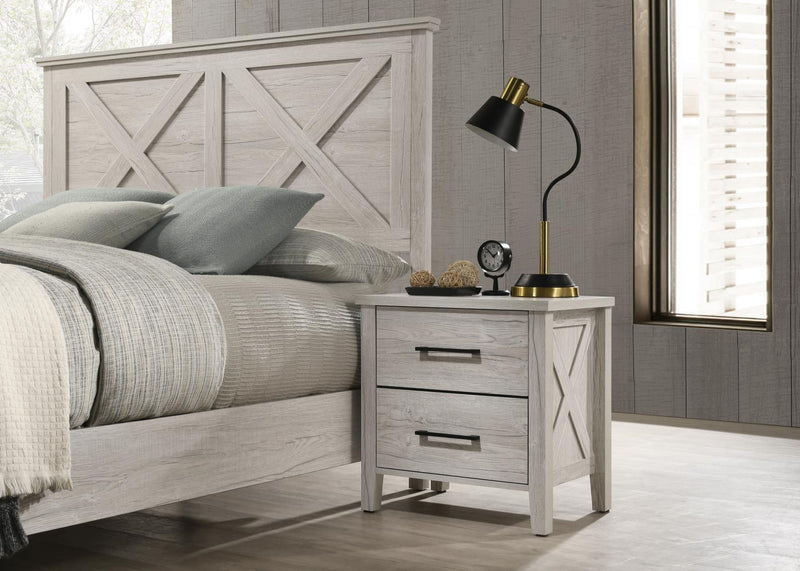 B523 White Night Stand