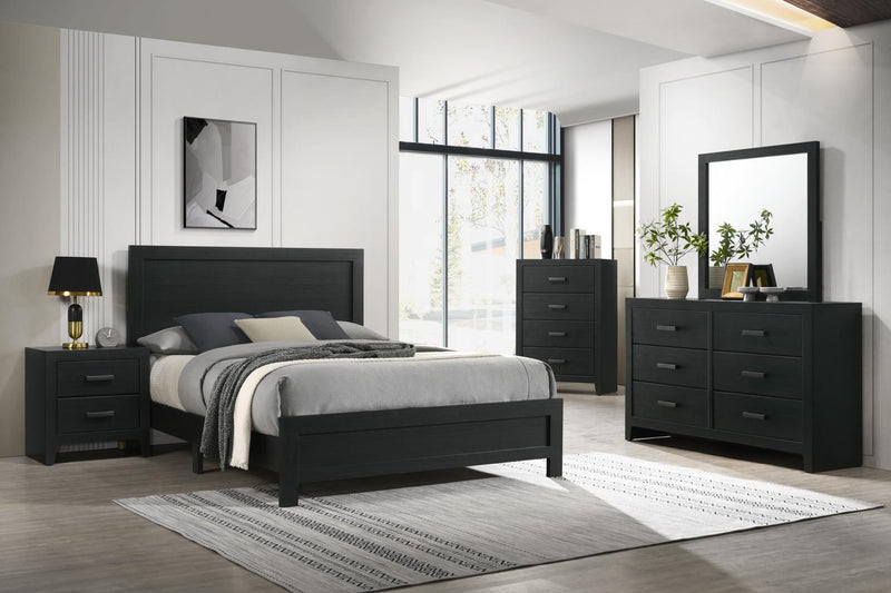 B525 Bed Frame-Dresser-Mirror-Chest-Nightstand