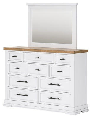 Ashley Furniture Ashbryn bedroom set featuring a modern bed frame, matching nightstands, and dresser in a stylish bedroom arrangement.
