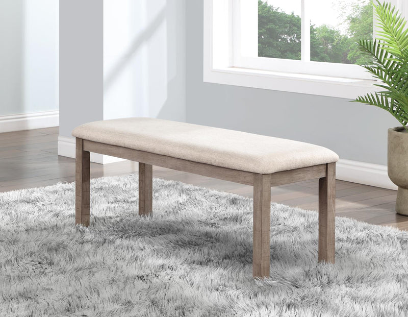 D112 Dining Table-4 Chairs-Bench