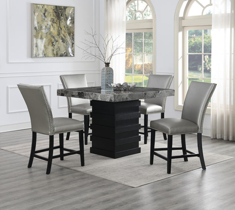 D136 Counter Table-4 Chairs