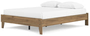 Ashley Furniture Deanlow Bed in a stylish design, shown from an angled view with a sturdy frame and elegant headboard.