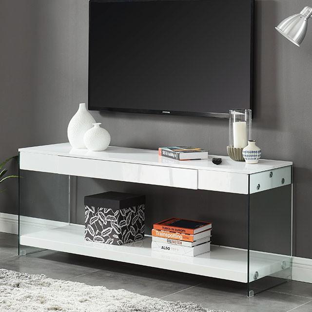 Sabugal White 60" TV Stand