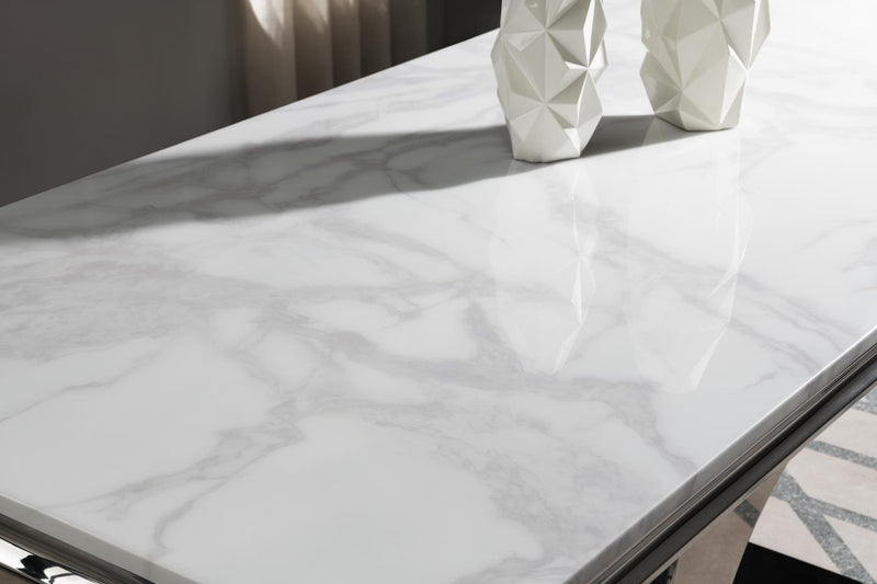 G-08-PARTS Marble Rectangular Dining Table Top Only