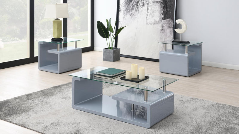 T308 Coffee Table-2 End Table