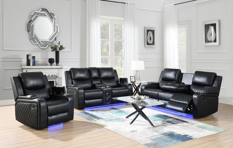 U126 Reclining Sofa-Reclining Loveseat