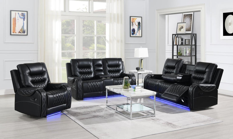 U140 Reclining Sofa-Reclining Loveseat