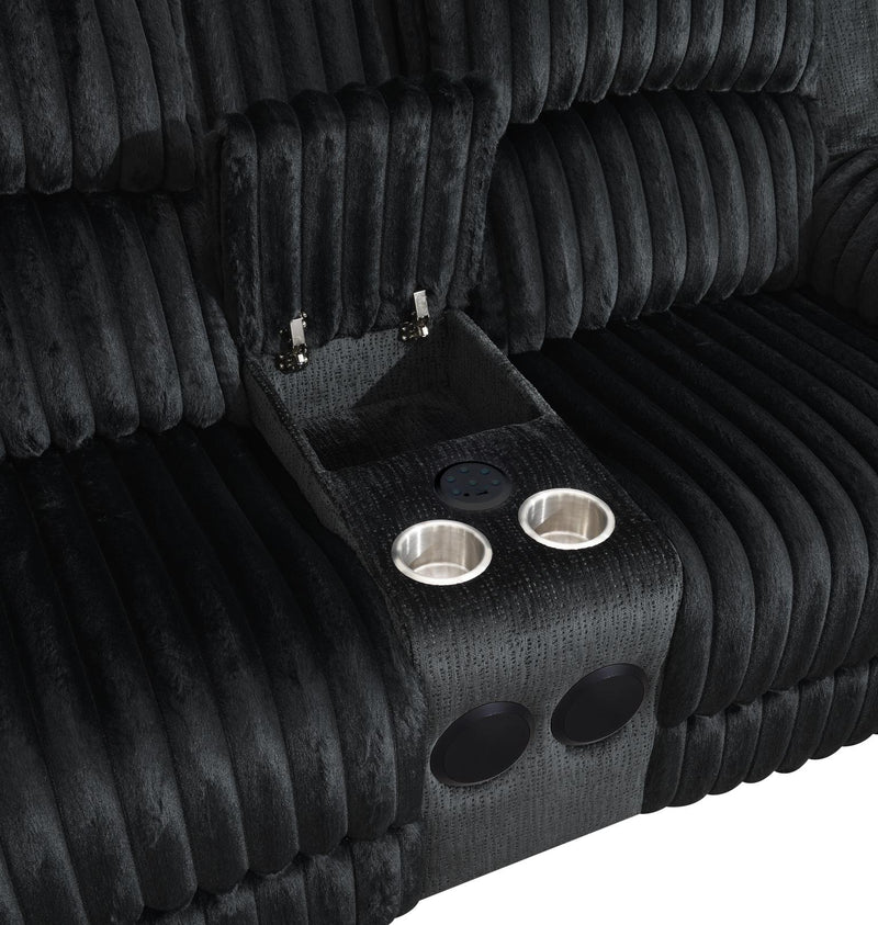Power Reclining Sofa-Power Reclining Loveseat