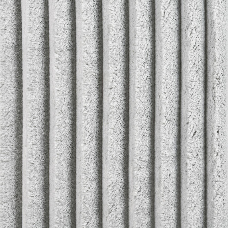 Gray Corduroy Motion Loveseat