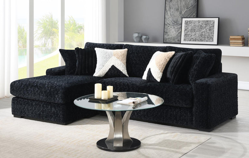 Black Corduroy Console