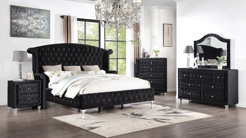Melania QUEEN BED - B038-Q