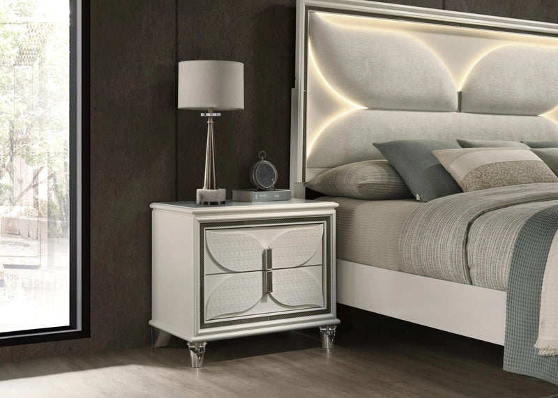 Mysterious Gold Queen Bed