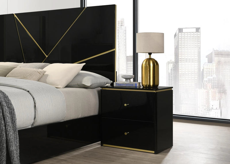 King Bed - Dresser - Mirror