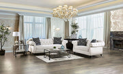 ANTOINEТTE sofa by FOA East with plush cushions and elegant upholstered design