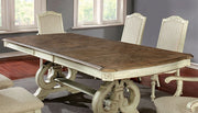 FOA East ARCADIA dining table with a contemporary rectangular design and wood finish