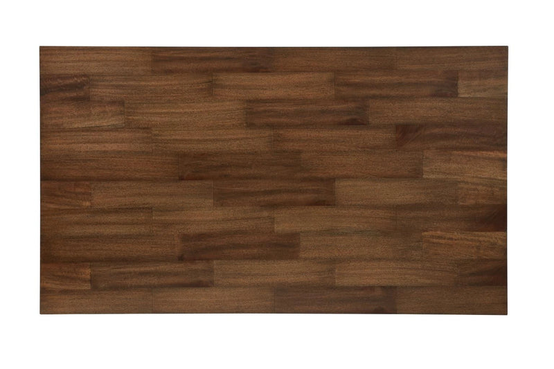 Black/Dark Brown Dining Table & 4 Chairs, Must Be Sold With Bench