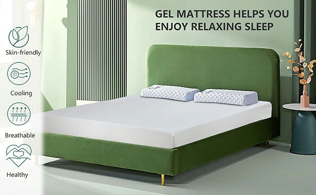 Artemisia 12" Memory Foam Mattress White