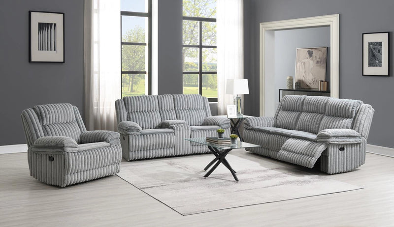 Reclining Sofa-Reclining Loveseat