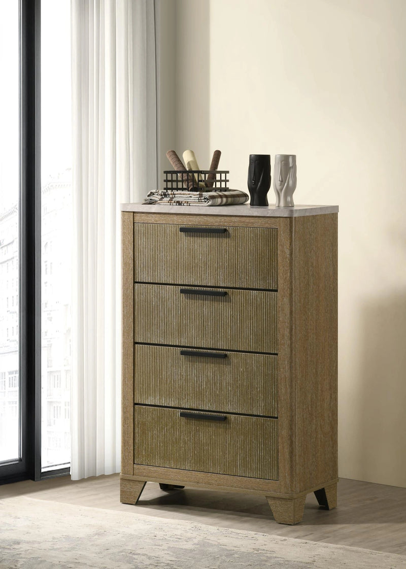 Aspen Oak Queen Bed