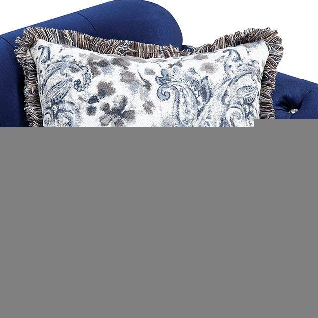 Jolanda Chair Blue & Grey