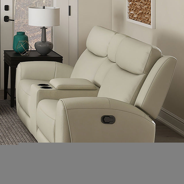 Jacobus Manual Recliner Loveseat w/ Console