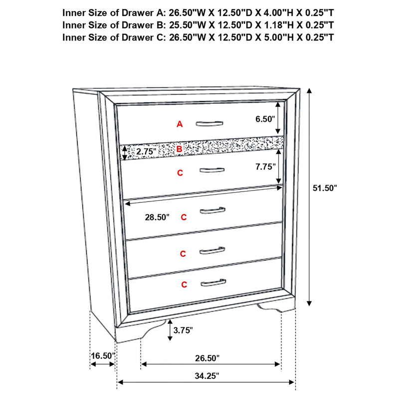 Miranda Chest of Drawers