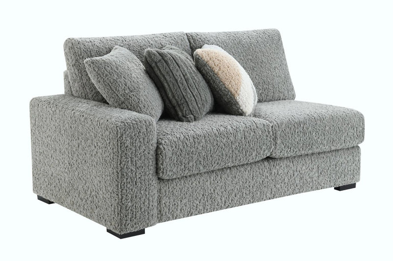 Gray Corduroy Console