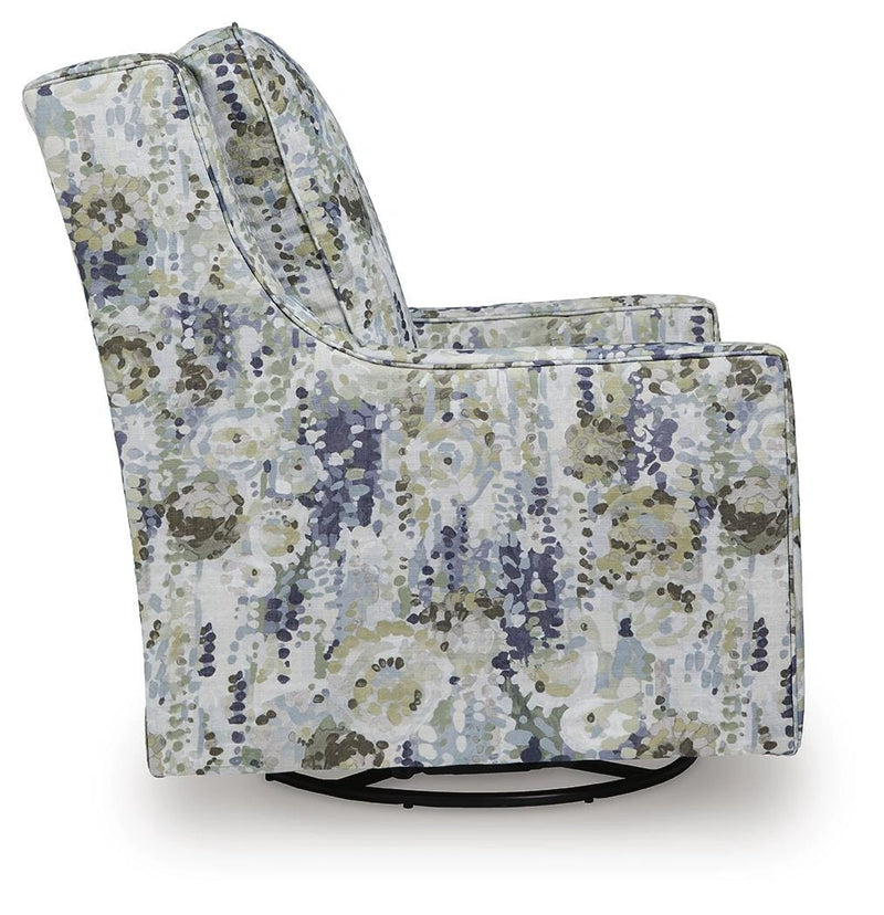 Dustinford Swivel Glider Accent Chair