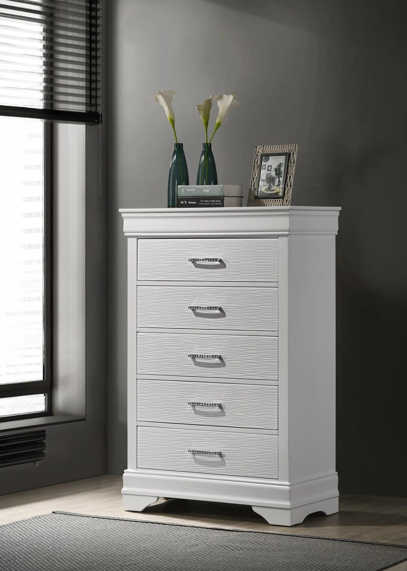 B396 White Chest