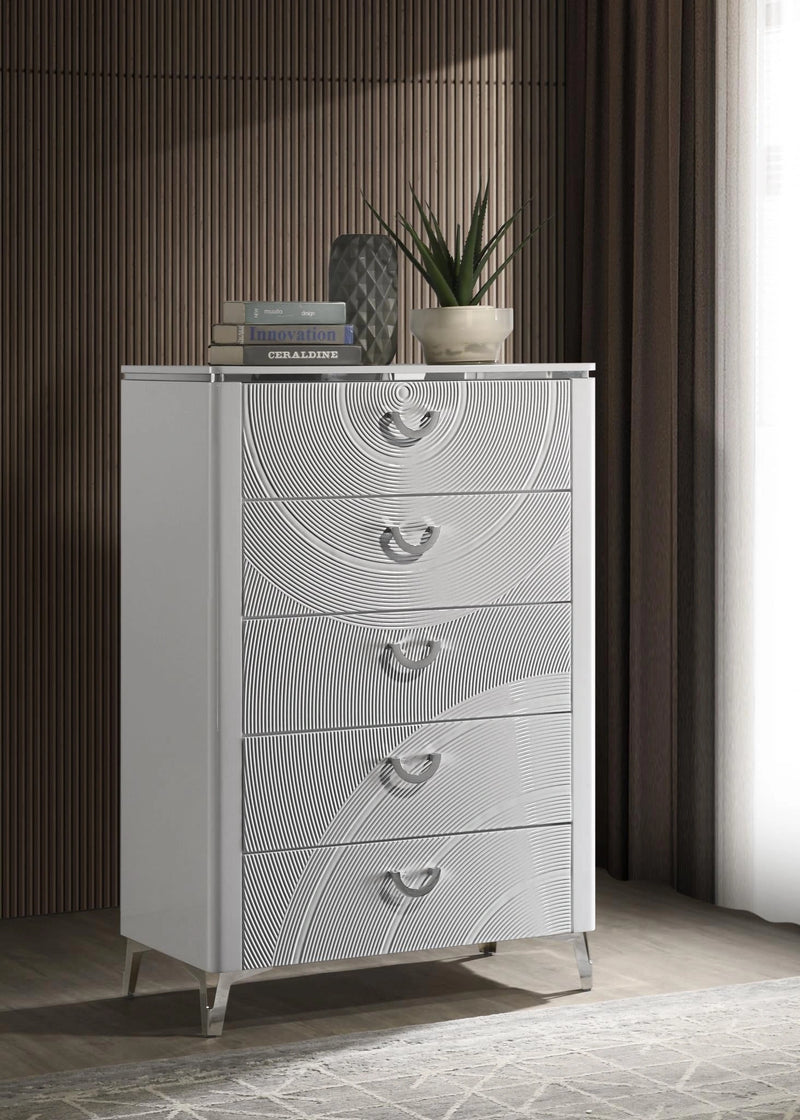 King Bed - Dresser - Mirror