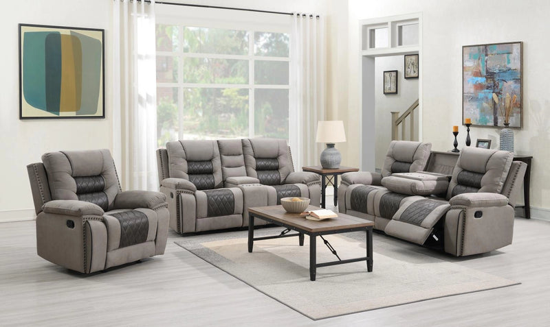 U142 Reclining Sofa-Reclining Loveseat